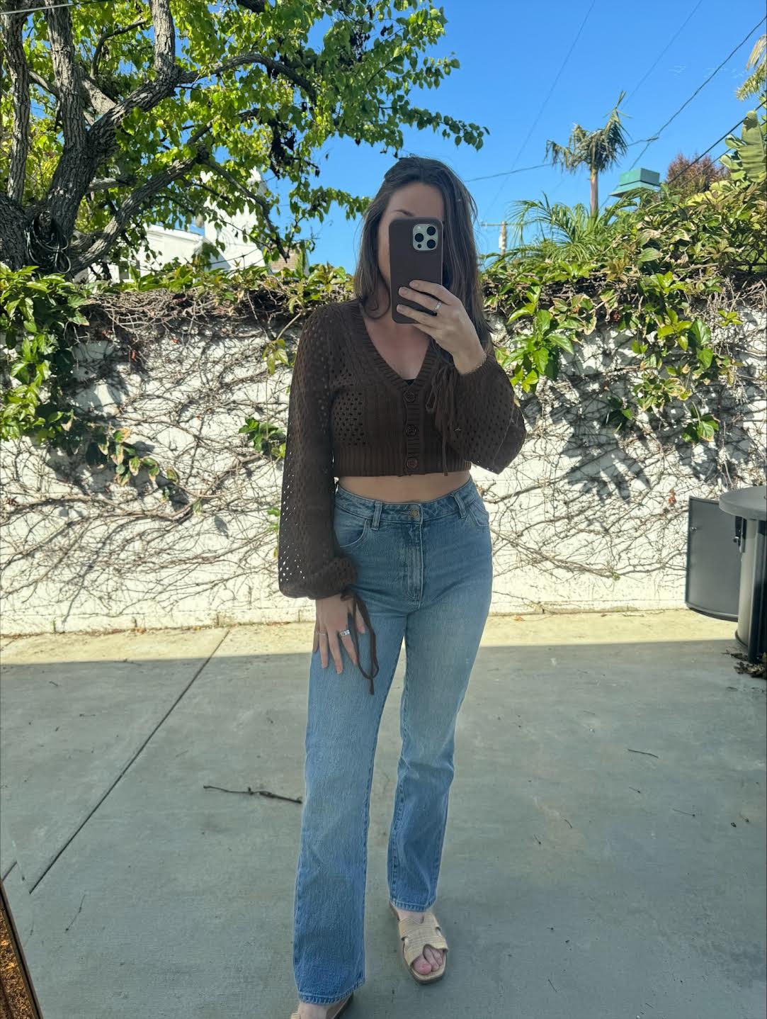 Lucy Cropped Knit Sweater