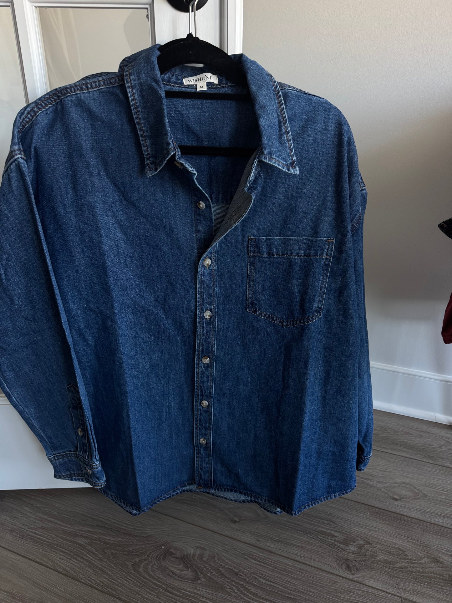 Long Sleeve Jean Top