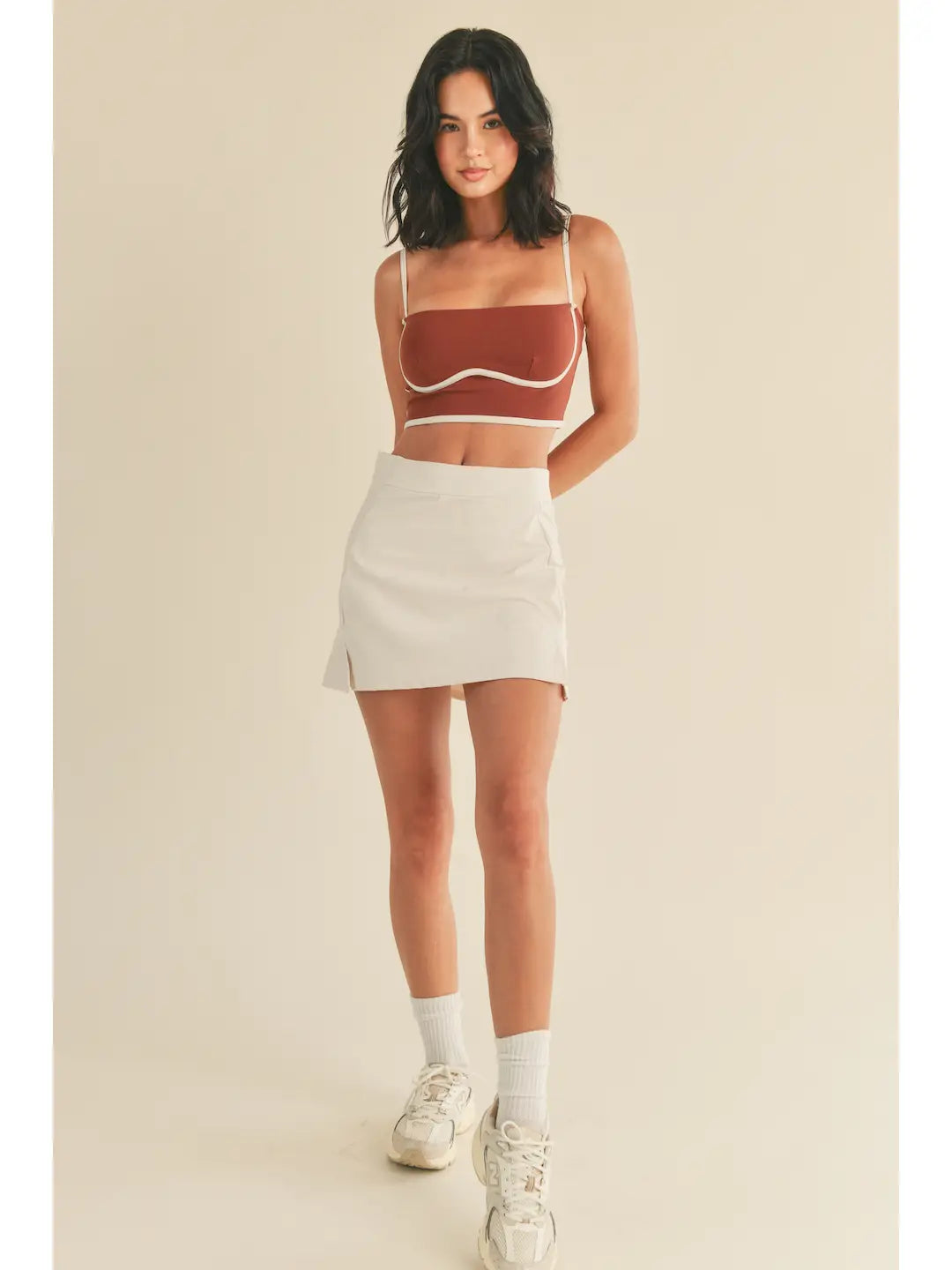 Cinnamon Sculpting Bra Tank