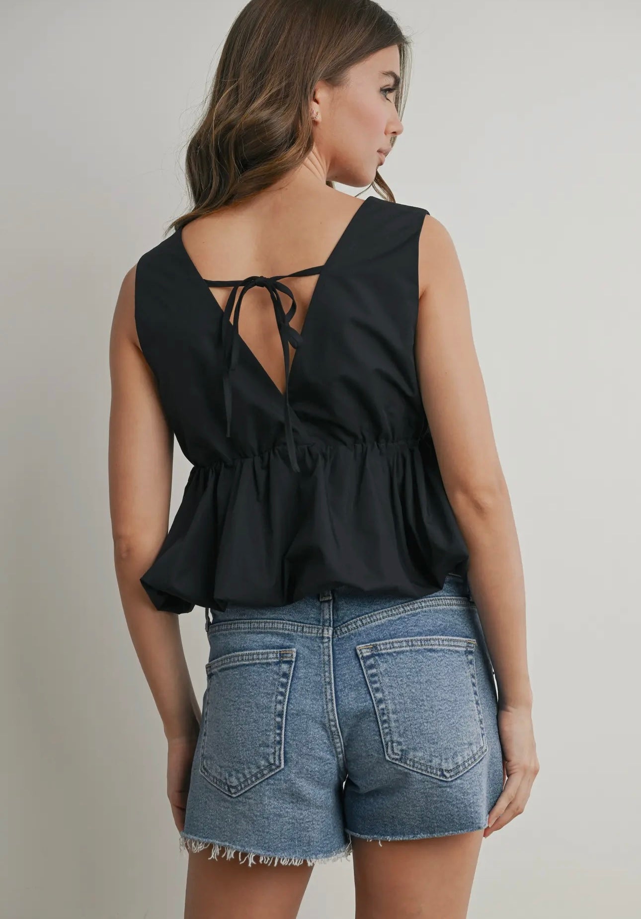 Maria Peplum Top