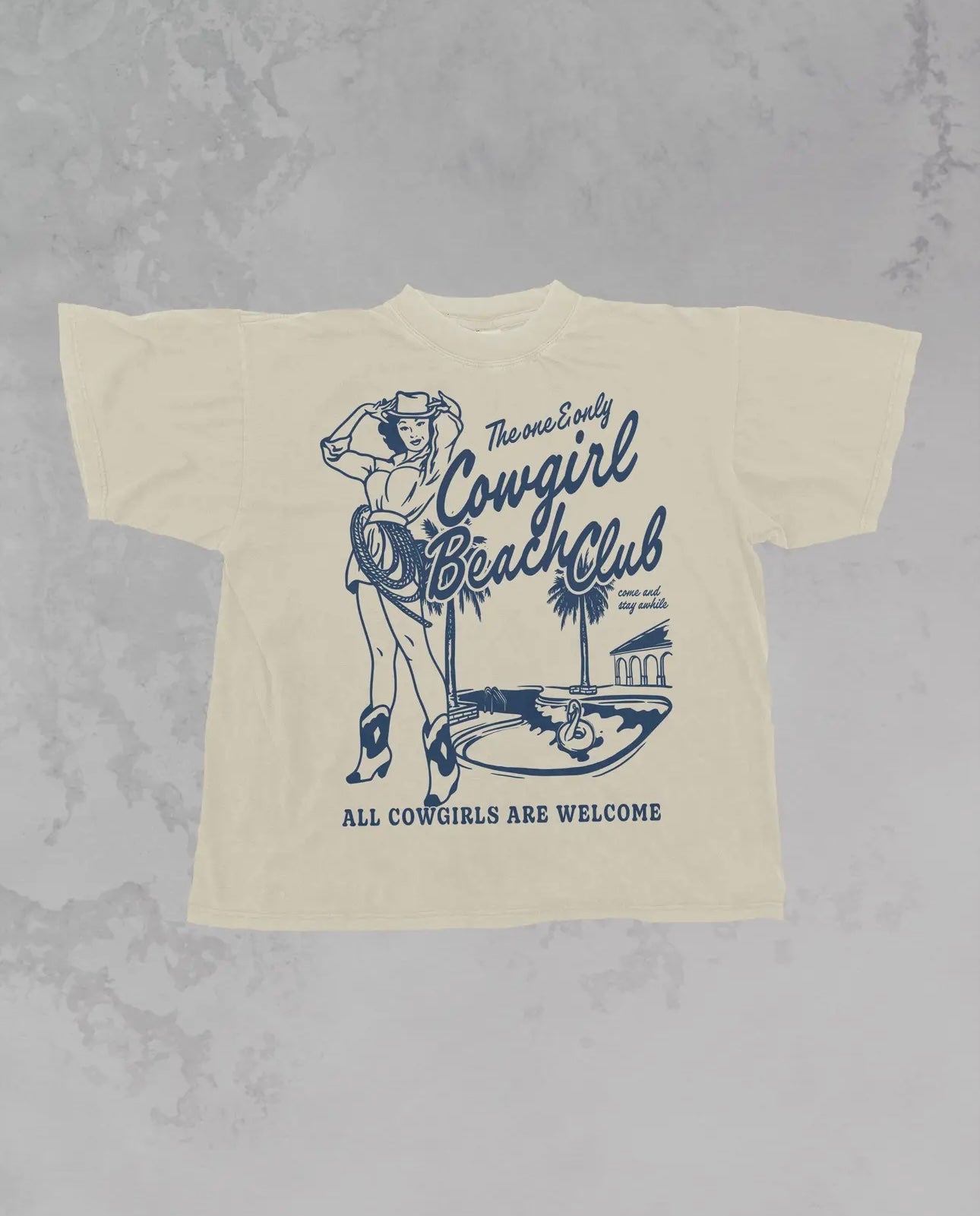 Cowgirl Beach Club Tee