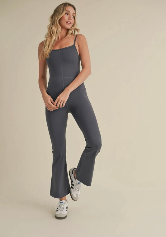 Macy Flare Leg Jumpsuit