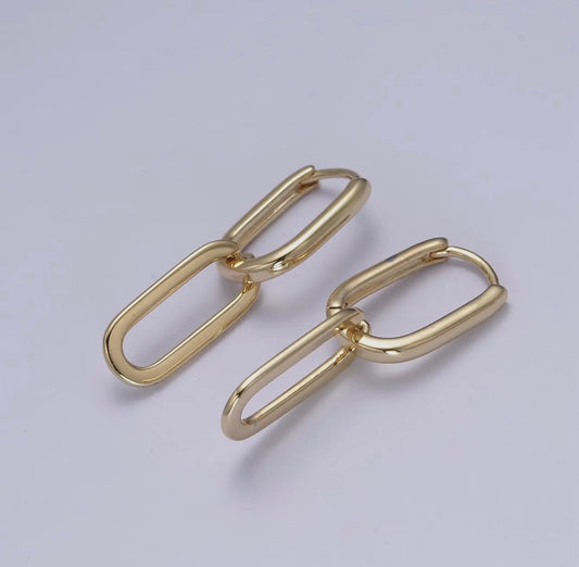 Dangle Link Chain Earring