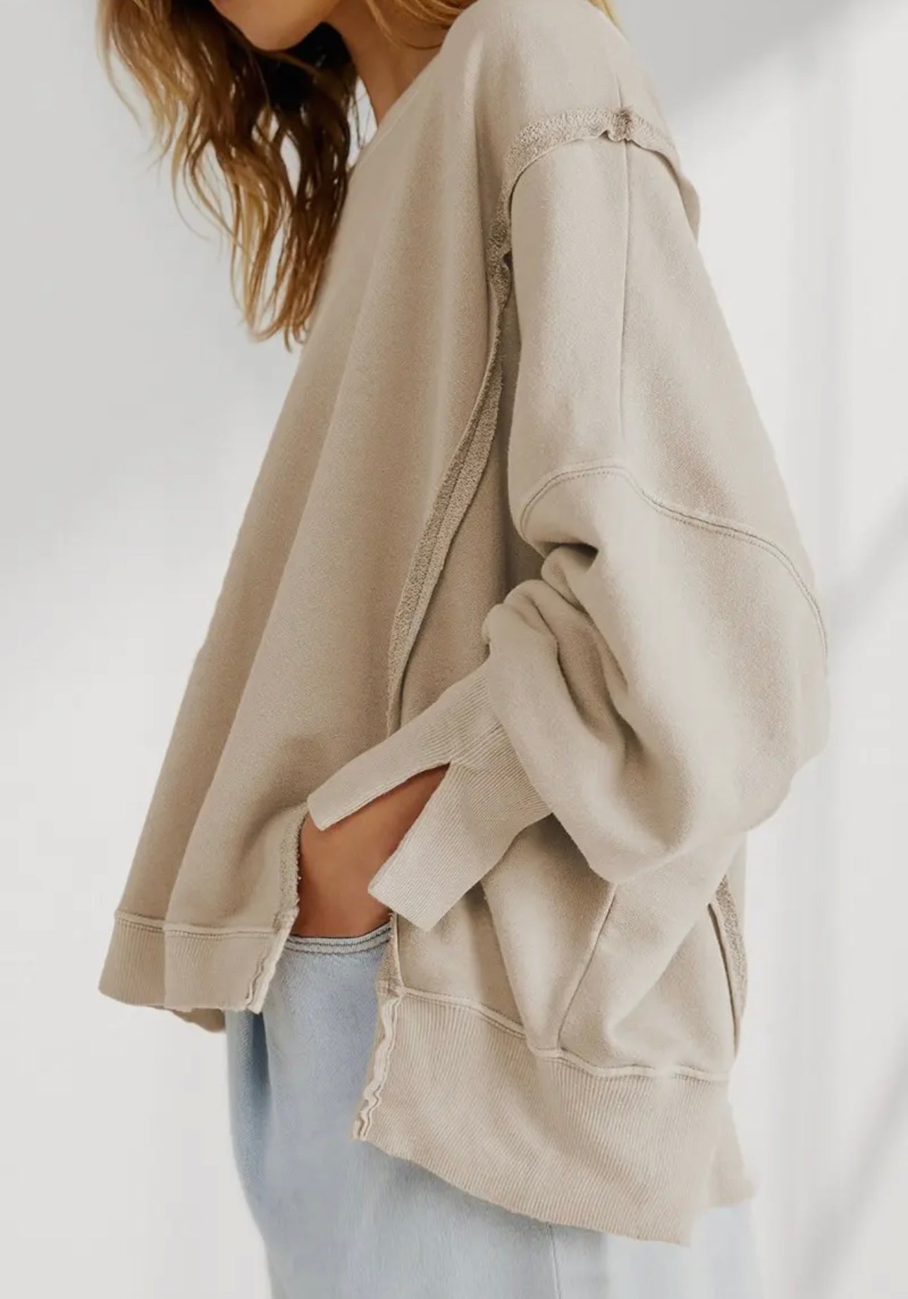 Oversized Longsleeve Sweatshirt