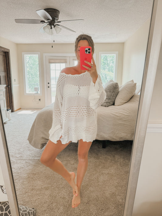 Crochet Swim Suit Cover Up