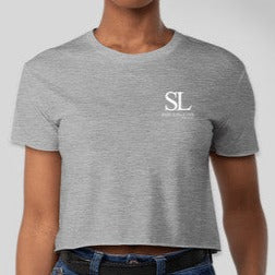 She Laughs Cropped Tee